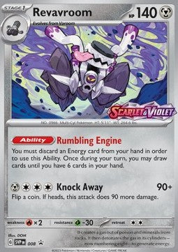 Revavroom SVP-008 Promo Near Mint Englisch