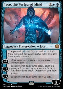 Jace, the Perfected Mind ONE-57 Mythic Excellent Englisch