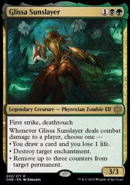 Glissa Sunslayer ONE-202 Rare Near Mint Englisch