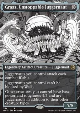 Graaz, Unstoppable Juggernaut XONE-334 Rare Near Mint Englisch