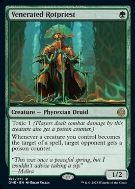 Venerated Rotpriest ONE-192 Rare Good Englisch