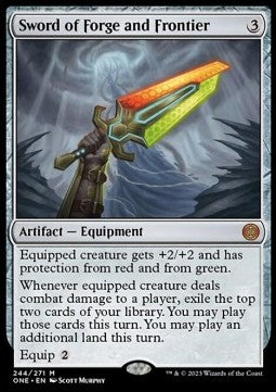 Sword of Forge and Frontier ONE-244 Mythic Good Englisch