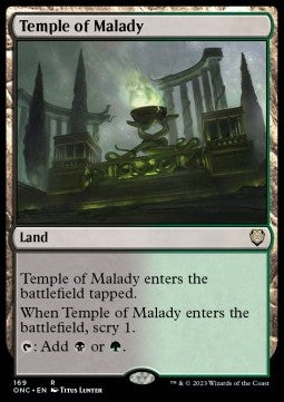 Temple of Malady ONC-169 Rare Excellent Englisch