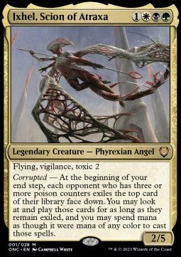 Ixhel, Scion of Atraxa ONC-1 Mythic Near Mint Deutsch
