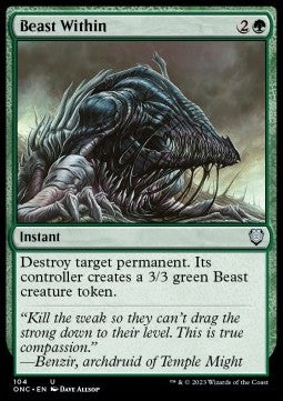 Beast Within ONC-104 Uncommon Near Mint Englisch