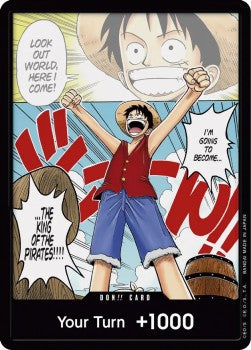 DON!! (OP01) OP01 DON!! Boosterfrisch Englisch