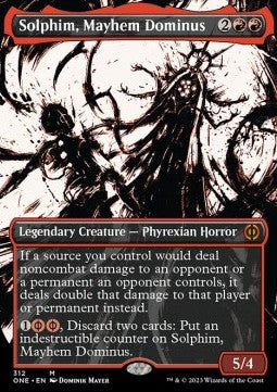 Solphim, Dominus des Chaos (V.1) XONE-312 Mythic Near Mint Deutsch