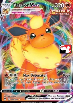 Flareon VMAX PPS1-EVS 018 Promo Excellent Englisch