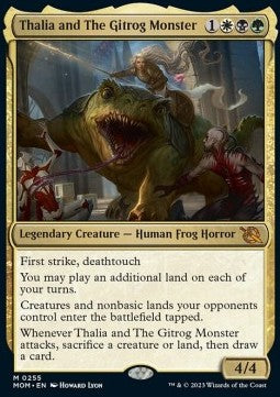Thalia and The Gitrog Monster MOM-255 Mythic Excellent Englisch