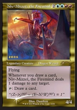 Niv-Mizzet, the Firemind 30C-2006 Rare Near Mint Englisch Foil