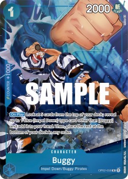 Buggy (OP02-058) (V.2) OP02 Alternate Art Boosterfrisch Englisch