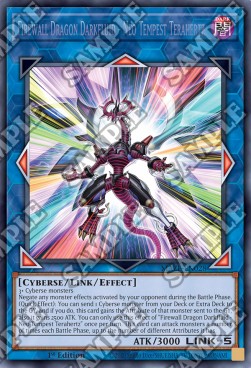 Firewall-Drache Dunkle Flüssigkeit - Neo-Gewitter-Terahertz (V.1) MAZE-028 Ultra Rare Excellent Deutsch 1. Auflage