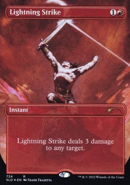 Lightning Strike SLD-724 Rare Near Mint Englisch Foil