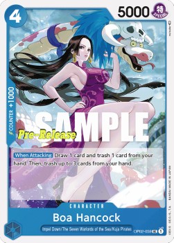 Boa Hancock (OP02-059) OP02P Uncommon Boosterfrisch Englisch