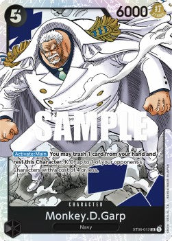 Monkey.D.Garp (ST06-012) ST-06 Super Rare Excellent Englisch