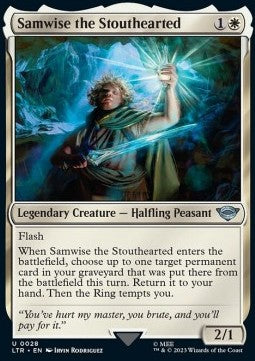 Samwise the Stouthearted LTR-28 Uncommon Near Mint Englisch Foil