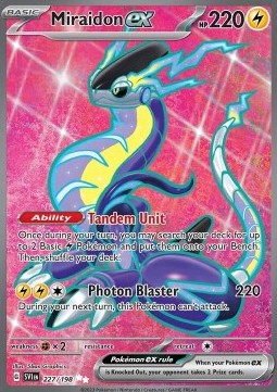 Miraidon ex SVI-227 Ultra Rare Boosterfrisch Deutsch