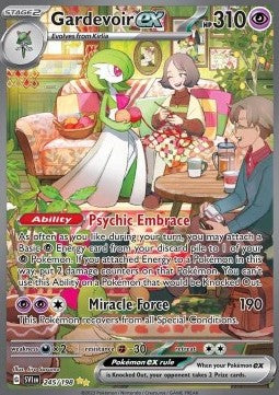 Guardevoir ex SVI-245 Special Illustration Rare Excellent Deutsch