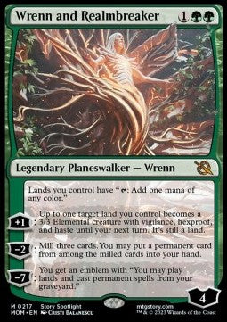 Wrenn and Realmbreaker MOM-217 Mythic Excellent Englisch