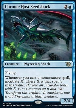 Chrome Host Seedshark MOM-51 Rare Excellent Englisch