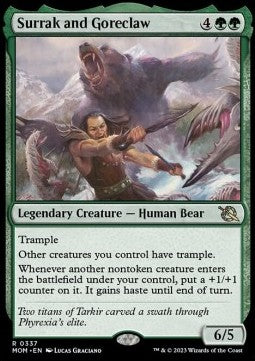 Surrak and Goreclaw XMOM-337 Rare Near Mint Englisch