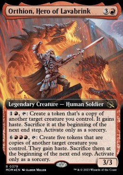 Orthion, Hero of Lavabrink (V.2) XMOM-379 Rare Poor Englisch