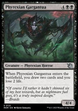 Phyrexian Gargantua MOM-121 Uncommon Near Mint Englisch
