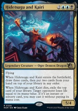 Hidetsugu and Kairi MOM-228 Rare Near Mint Englisch Foil