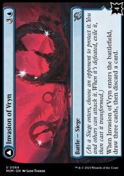 Invasion of Vryn // Overloaded Mage-Ring MOM-64 Uncommon Near Mint Deutsch