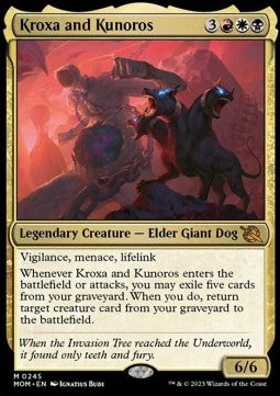 Kroxa and Kunoros MOM-245 Mythic Near Mint Englisch
