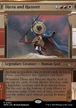 Djeru and Hazoret XMOM-304 Rare Excellent Englisch
