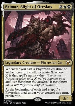 Brimaz, Blight of Oreskos MOC-2 Mythic Excellent Englisch