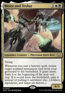 Moira and Teshar MOC-7 Mythic Near Mint Englisch Foil