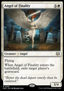 Angel of Finality MOC-169 Rare Excellent Englisch