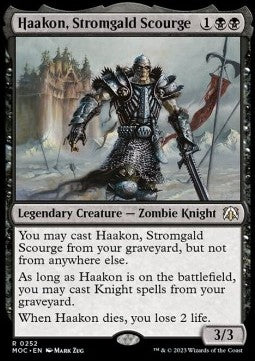 Haakon, Geißel von Stromgald MOC-252 Rare Excellent Deutsch