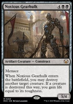 Noxious Gearhulk MOC-260 Mythic Excellent Englisch