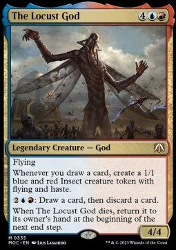 The Locust God MOC-335 Mythic Excellent Englisch