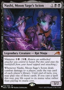 Nashi, Moon Sage's Scion ZNL-114 Mythic Light Played Englisch