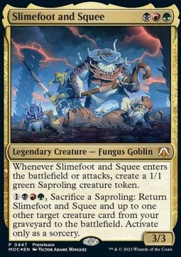 Slimefoot and Squee XMOC-447 Mythic Excellent Englisch