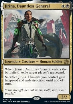 Jirina, Dauntless General MAT-32 Rare Excellent Englisch Foil