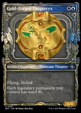 Gold-Forged Thopteryx XMAT-81 Uncommon Near Mint Englisch Foil