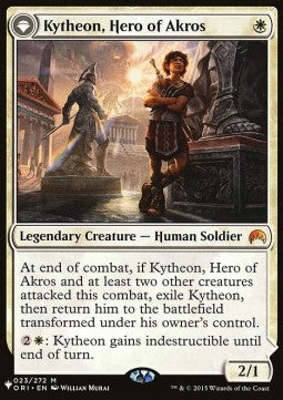 Kytheon, Hero of Akros // Gideon, Battle-Forged SLCFCB-23 Mythic Excellent Englisch
