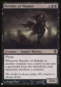 Butcher of Malakir SLCFCB-53 Rare Near Mint Englisch