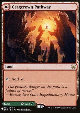 Cragcrown Pathway // Timbercrown Pathway SLCFCB-261 Rare Near Mint Englisch