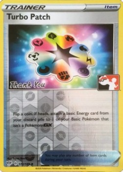 Turbo Patch DAA-172 Promo Excellent Englisch Reverse Holo
