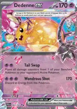 Dedenne ex PAL-093 Double Rare Near Mint Deutsch