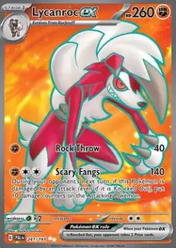 Wolwerock ex PAL-241 Ultra Rare Boosterfrisch Deutsch