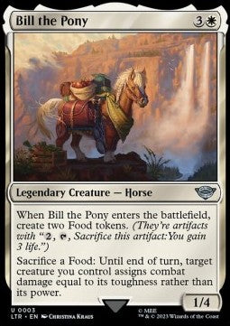 Bill the Pony LTR-3 Uncommon Near Mint Englisch Foil