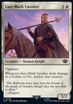 East-Mark Cavalier LTR-9 Common Excellent Englisch Foil