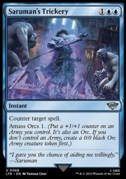 Saruman's Trickery LTR-68 Uncommon Near Mint Englisch Foil